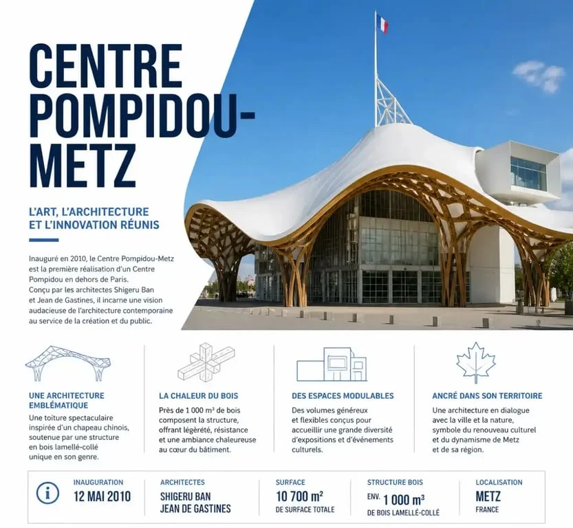 Centre Pompidou-Metz, lieu incontournable pour les expositions d'art à Metz