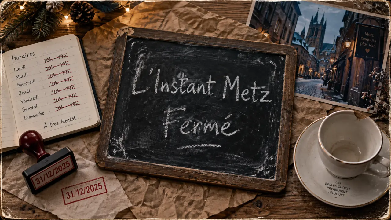 l'instant restaurant metz fermé depuis 31/12/2025