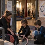 Loisirs et culture montigny les metz : enfants à l’accueil Cirk’Eole