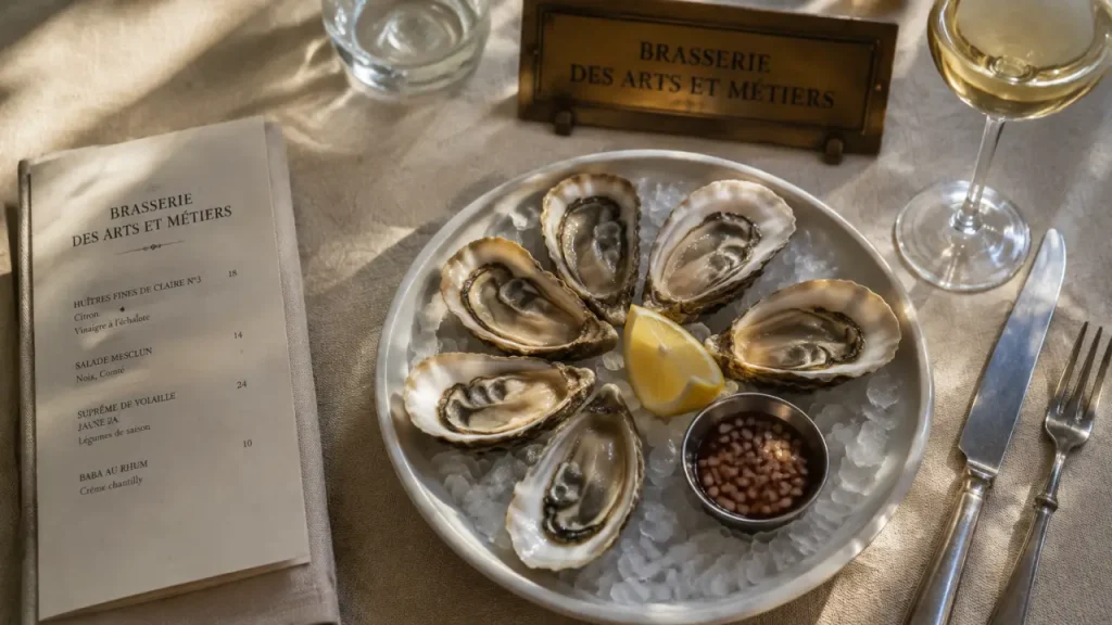 Restaurant flo metz : fruits de mer près de la gare