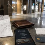 Restaurant Milano Metz et ticket parking Pompidou