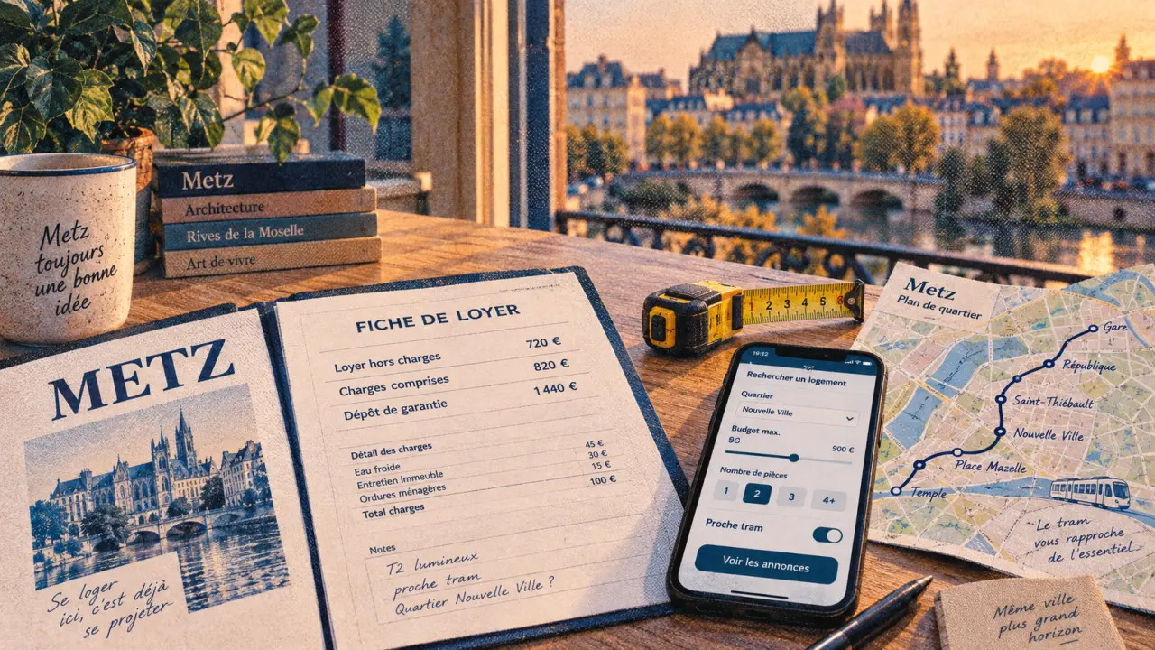 Immobilier location metz : comparer le coût réel d’un appartement