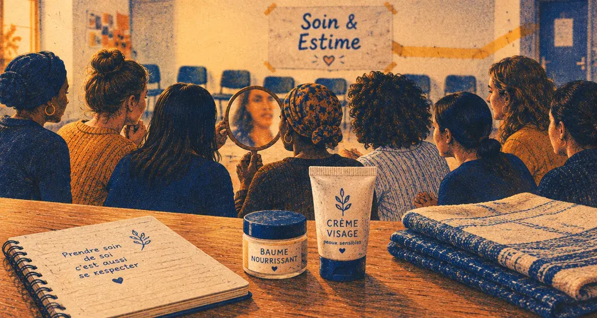 À Borny, Isabelle Haïda accompagne des mères autour du soin de soi