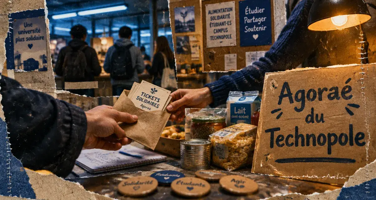 Metz : l’Agoraé du Technopole, une entraide étudiante