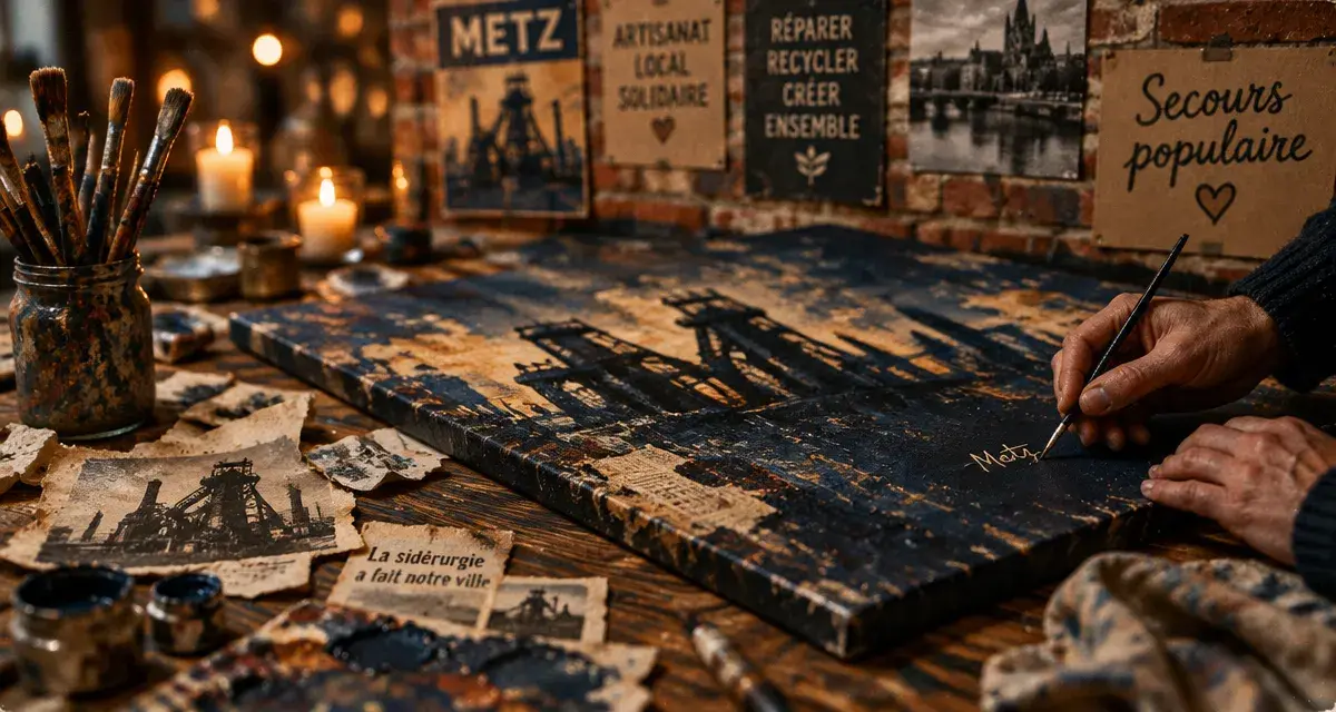 À Metz, des artistes s’engagent aux côtés du Secours populaire