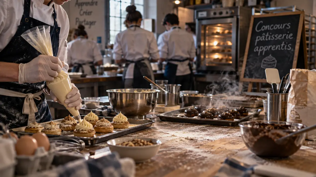 À Metz, un concours de pâtisserie met les apprentis à l’honneur