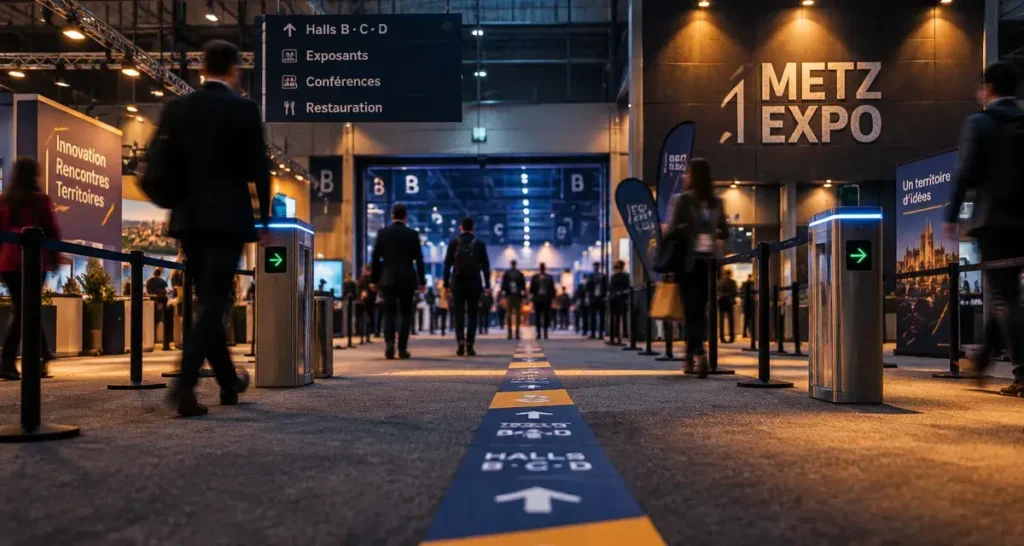 Parc des Expositions de Metz : 21 000 m² couverts et 5 000 places gratuites