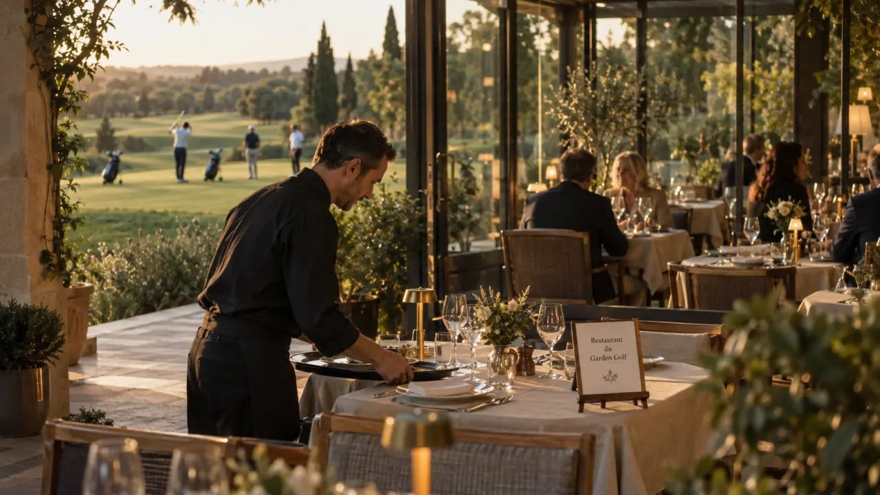 Restaurant golf technopole Metz : déjeuner au vert et réception jusqu’à 120 convives